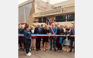 INAUGURATION CENTRE SPORTIF LISE LEGRAND