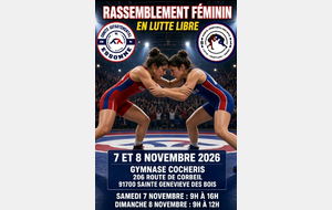 🤼‍♀️ Un week-end 100 % féminin en Essonne ! 💪🔥