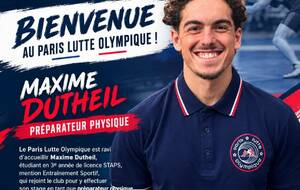 🤼‍♂️ Le Paris Lutte Olympique renforce son équipe !