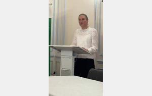 Discours de la pridente