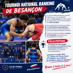 Tournoi National Ranking de Besançon 2026