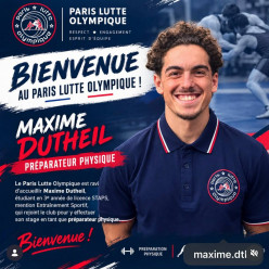 🤼‍♂️ Le Paris Lutte Olympique renforce son équipe !