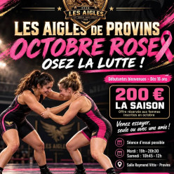 🩷 OCTOBRE ROSE : LES AIGLES DE PROVINS SE MOBILISENT ! 🩷